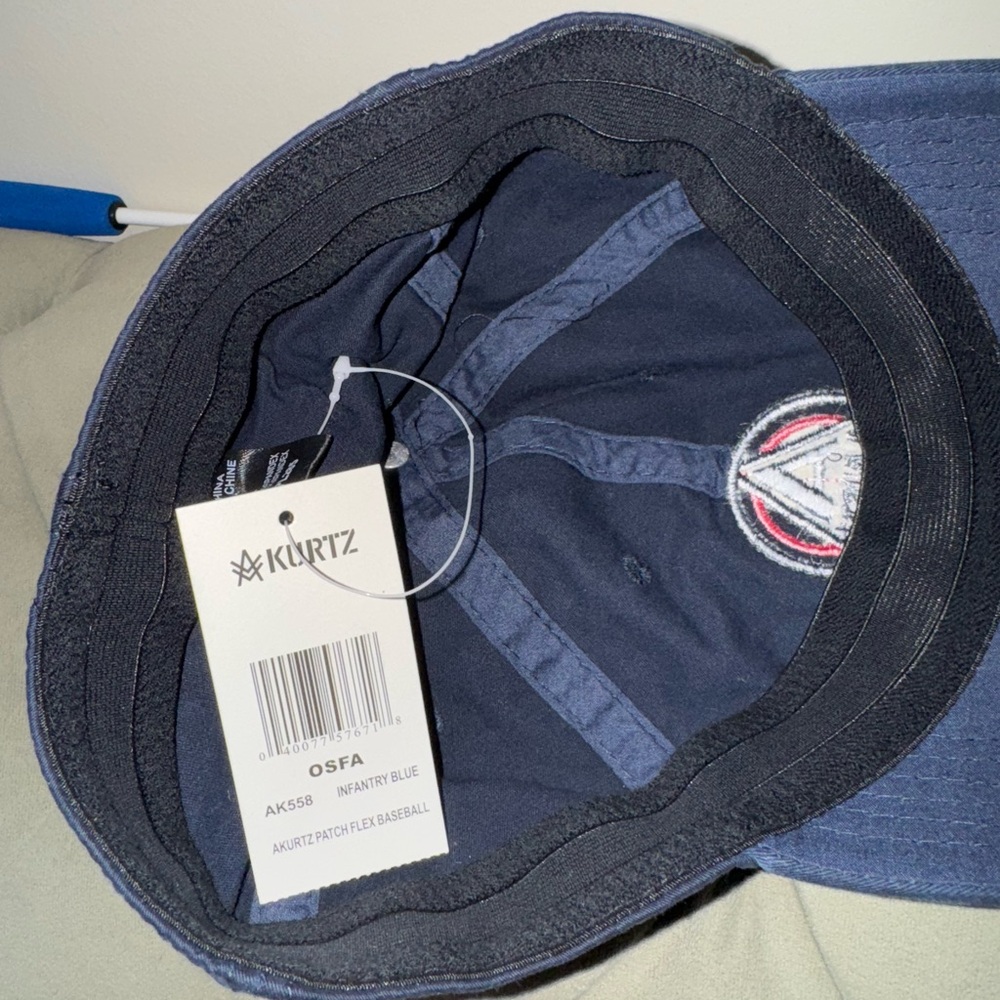 Akurtz Patch Flex Baseball Hat Blue - image 6